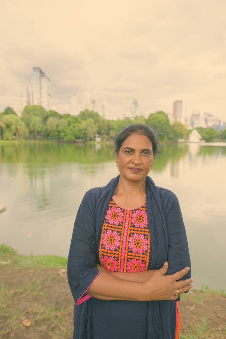 Portrait of Priya Mehta, a Care For Nation NGO beneficiary from Odisha